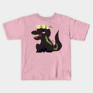 EndoRaptor Chibi Flower Kids T-Shirt